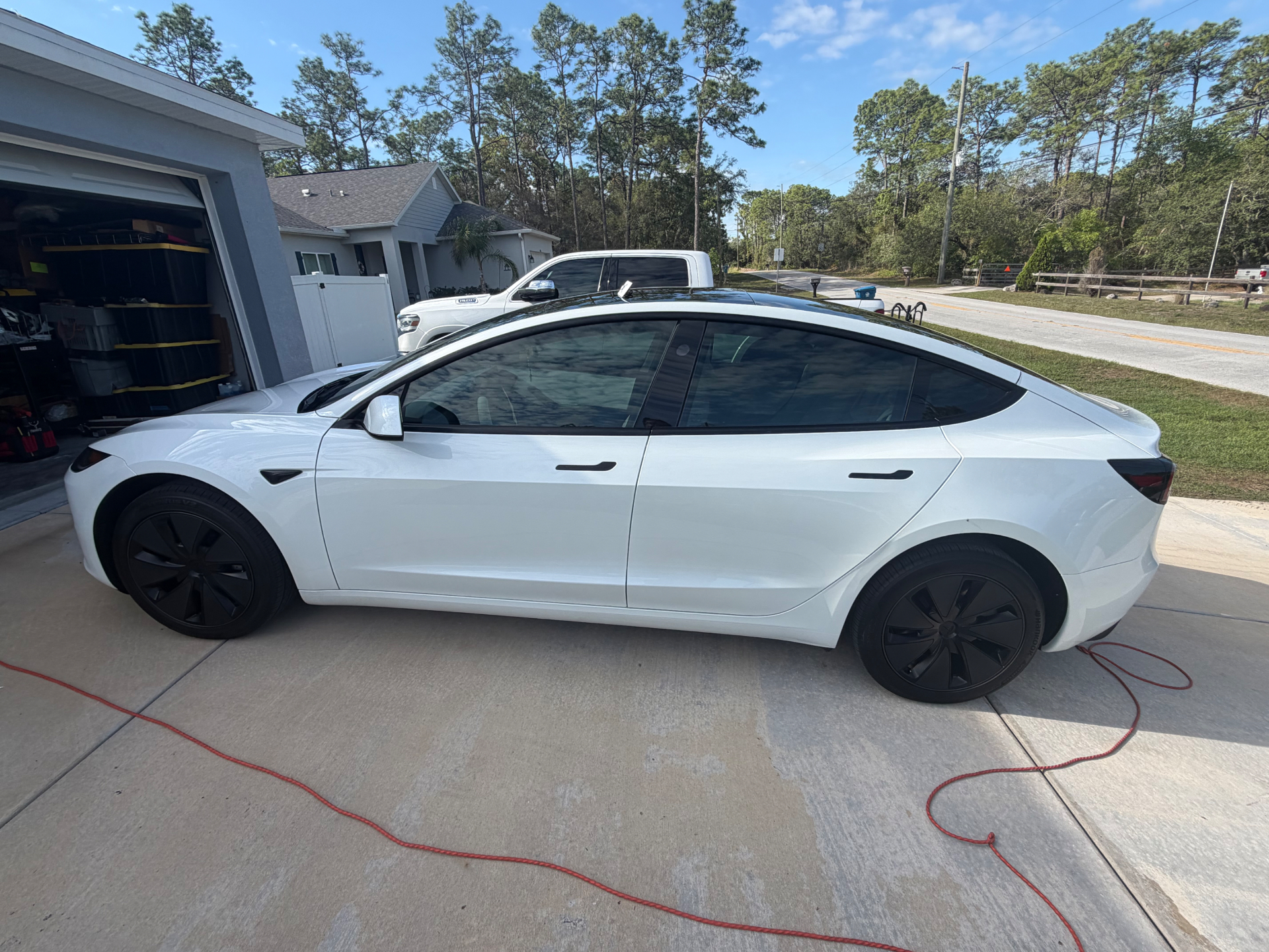 Tesla Model 3 — Ceramic Tint — completed automotive window tint installation